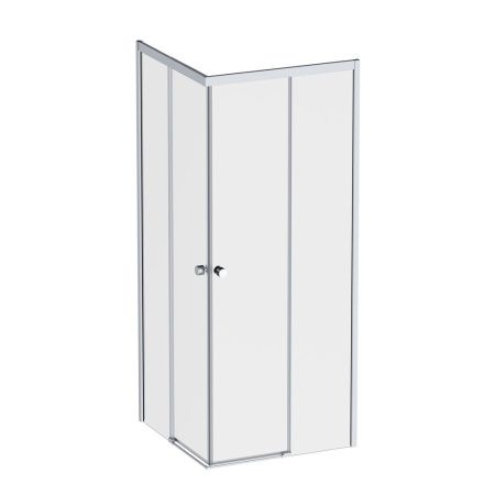 Душевой уголок Am.Pm X-joy W94G-403-8080-МТ1К 80х80 стекло прозрачное профиль хром без поддона