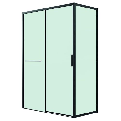 Душевая перегородка Grossman Style 200.K33.05.70.21.00 70х195 стекло прозрачное профиль черный - фото 2