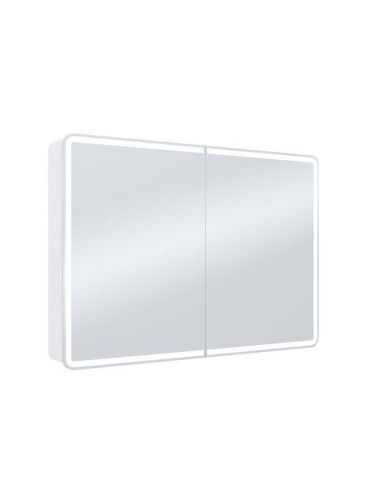 Зеркало-шкаф Continent Avenue МВК001 120х80 подвесной цвет белый - фото 2