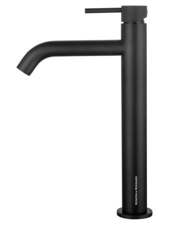 Смеситель для раковины Wonzon & Woghand WW-H1062-MB на столешницу черный