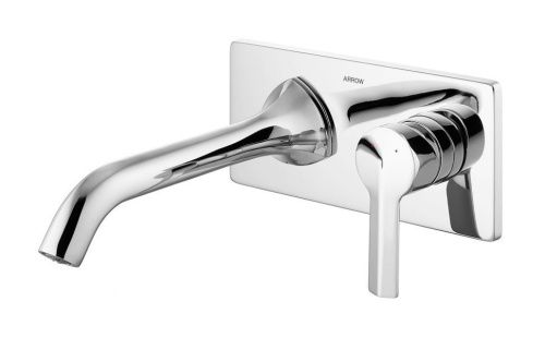 Смеситель для раковины Arrow AG4205CP встраиваемый в стену хром - фото 2