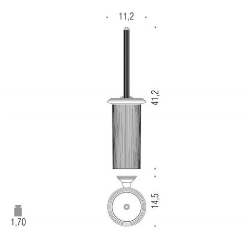 Ершик Colombo Hermitage B3307.OA-VAN - фото 2