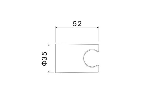 Держатель для душа Aquatek AQ2404BGM вороненая сталь - фото 3