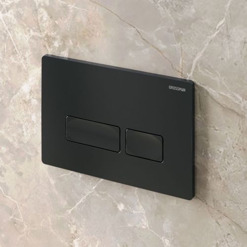 Клавиша смыва механическая Grossman Pragma 700.K31.03.210.210 цвет черный - фото 3