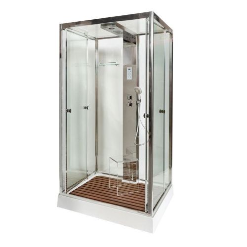 Душевая кабина AvaCan Z122 120х90 прямоугольная с крышей ориентация универсальная - фото 2