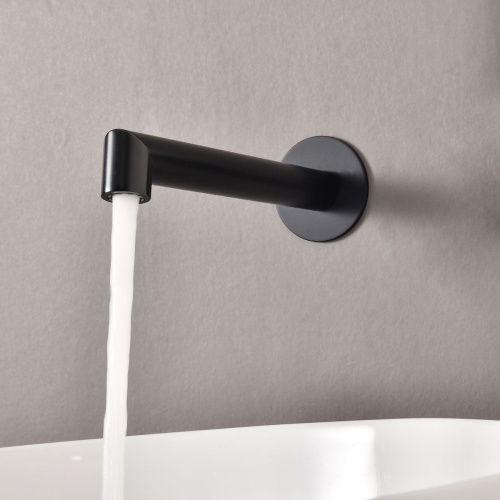 Смеситель для раковины Vincea Desire VBFW-1D1MB встраиваемый в стену черный - фото 3