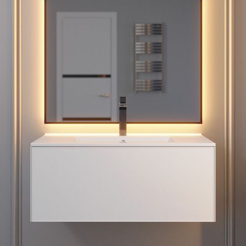 Тумба с раковиной Uperwood Parma Premium 39330205463 80х50 цвет белый - фото 5