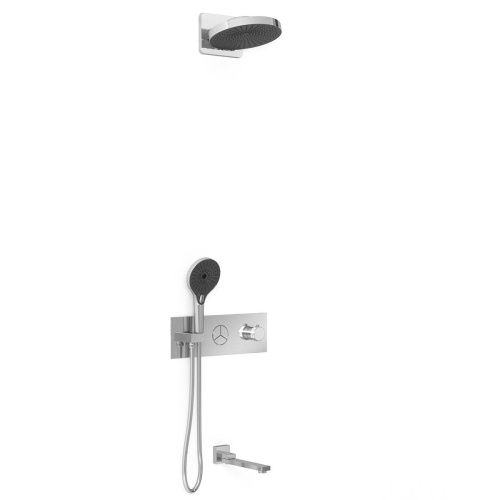 Душевая система Vincea VSFW-432TI1CH встраиваемая в стену цвет хром с термостатом - фото 2