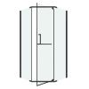 Душевой уголок Grossman Pragma 302.K33.03.9090.42.00 90х90 стекло прозрачное профиль графит без поддона