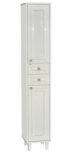 Шкаф-пенал Misty Шармель Л-Шрм05035-5812ЯП 40х200 напольный цвет бежевый - фото 3