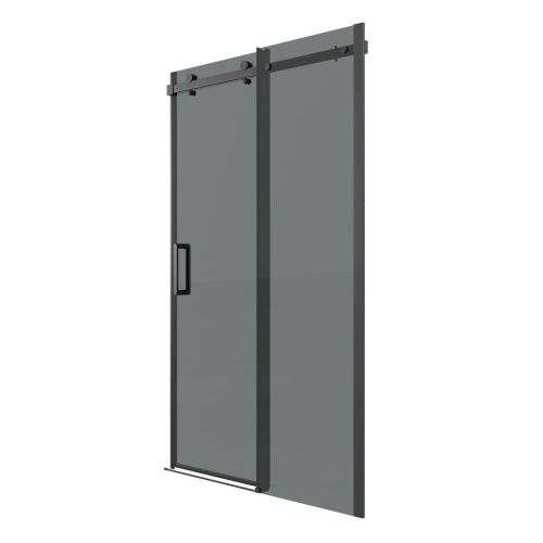 Душевая дверь Grossman Classic 100.K33.04.120.21.10 120х195 стекло тонированное профиль черный - фото 2