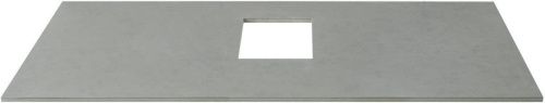 Столешница Allen Brau Infinity 1.21012.G 100х50 накладная цвет серый - фото 2