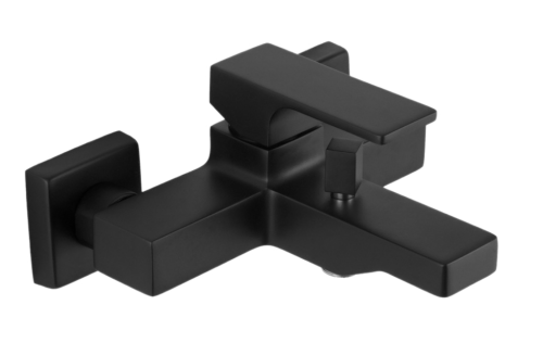 Смеситель для ванны Remer Absolute AU05NO настенный черный - фото 4