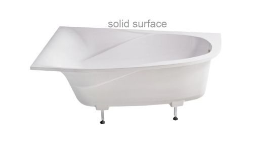 Ванна из искусственного камня Astra-Form Селена 01010080 170х100 угловая асимметричная с ножками - фото 4