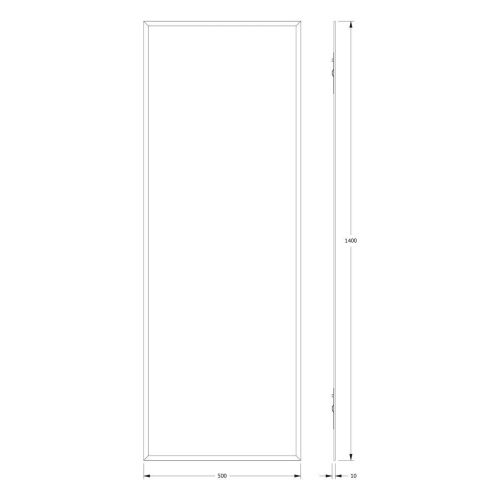 Зеркало Evoform Comfort BY 0947 50х140 подвесное - фото 2