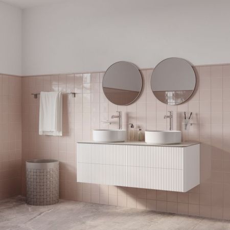 Тумба под раковину Iddis Aiger AIG12W0i95K 120х50 подвесная цвет белый