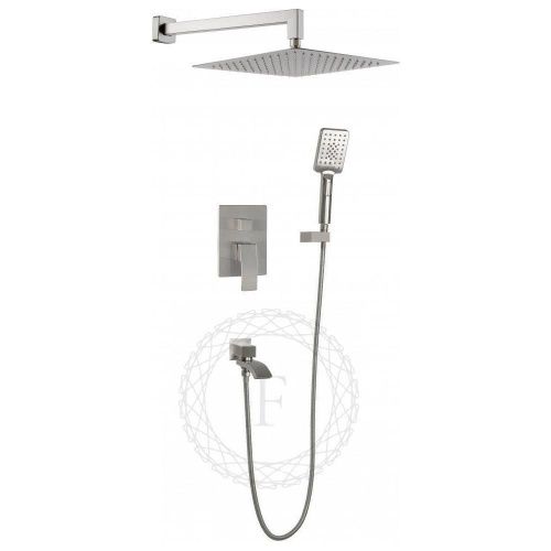 Душевая система Filarete FL1010NK встраиваемая в стену цвет никель - фото 2