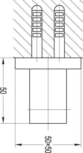 Душевая лейка Cezares CZR CZR-F-SO2-01 цвет хром - фото 2