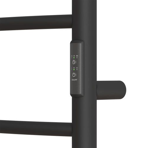 Полотенцесушитель электрический Point Афина PN04848PB 45х80 черный - фото 5