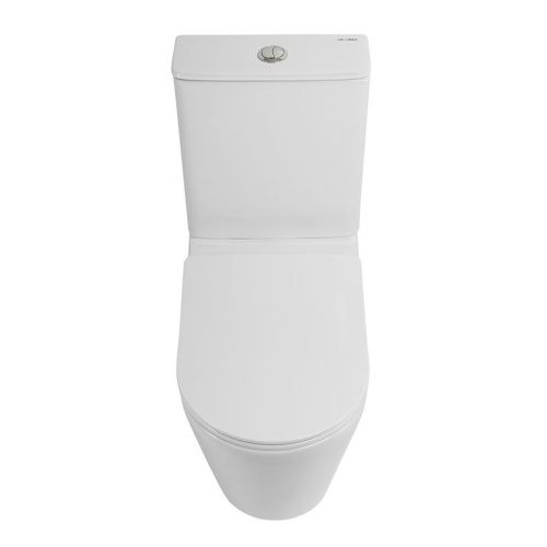 Унитаз напольный Art&Max Tito AM6088CPRVTSC белый с сиденьем микролифт смыв торнадо - фото 4