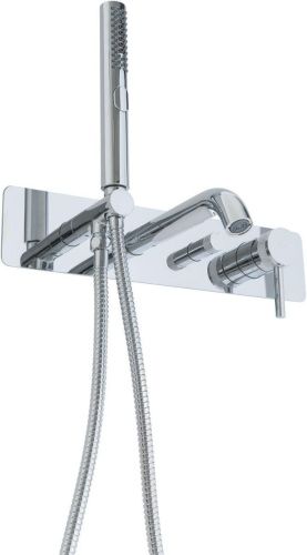 Смеситель для ванны с душем Allen Brau Priority 5.31006-00 встраиваемый в стену хром - фото 5