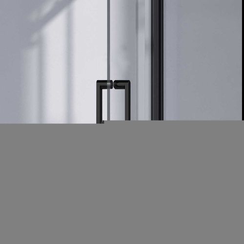 Душевая дверь Vincea Como-N VDS-4CN160CLB 160х195 стекло прозрачное профиль черный - фото 3