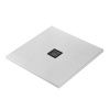 Душевой поддон из искусственного камня BelBagno UNO TRAY-MR-UNO-A-80-35-W-NO 80х80 белый