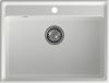 Кухонная мойка Granfest Level LV-660 иней 65х50 цвет белый поверхность матовая