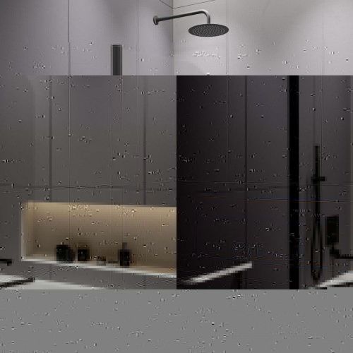 Душевая шторка на ванну RGW Screens 411110908-14 80х150 стекло прозрачное профиль черный ориентация универсальная - фото 4