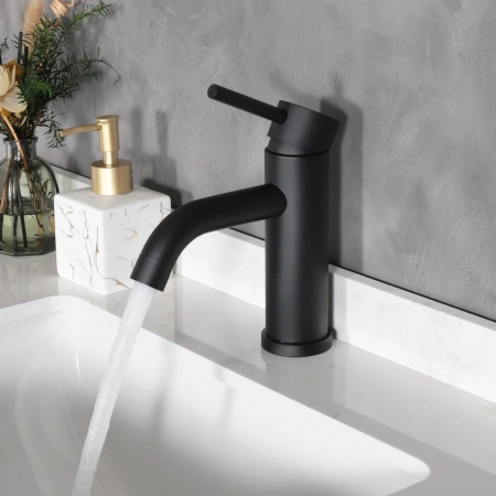 Смеситель Gid Cascada SS096BMK на раковину черный