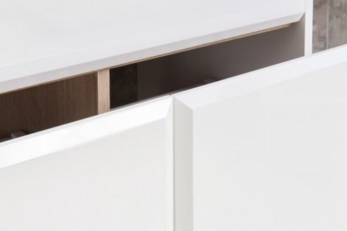 Тумба под раковину Roca UP ZRU9303011 70х40 подвесная цвет белый - фото 4