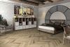 Кварцвиниловая плитка Damy Floor CHEVRON LVT DF06-Ch-LVT Амбуаз толщина 0.25 см 43 класс 600х127