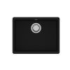 Кухонная мойка LeMark Sinara 540-u 9910073 55х40 цвет черный поверхность матовая