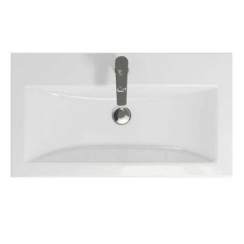 Раковина Cersanit Como UM-COM80/1 80х50 встраиваемая цвет белый - фото 3