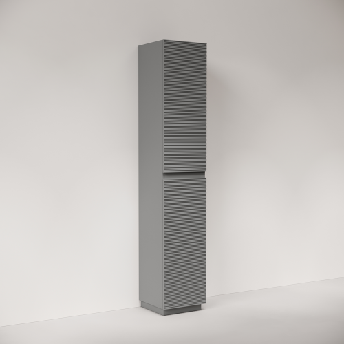 Шкаф-пенал Sancos FOLK Floor PFL35FES 40х190 напольный цвет серый - фото 3