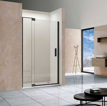 Душевая дверь Vincea Extra VDP-1E1112CLB 120х200 стекло прозрачное профиль черный