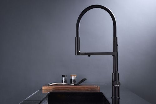 Смеситель для кухни Paulmark TORNADO To213402-AN на мойку черный - фото 2