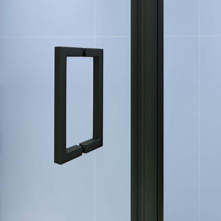 Душевая дверь RGW Stilvoll 70320509-14 90х195 стекло прозрачное профиль черный