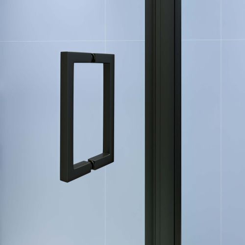 Душевая дверь RGW Stilvoll 70320510-14 100х195 стекло прозрачное профиль черный - фото 2