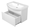 Тумба под раковину Misty Монро Э-Мнр01075-011Я 70х40 подвесная цвет белый