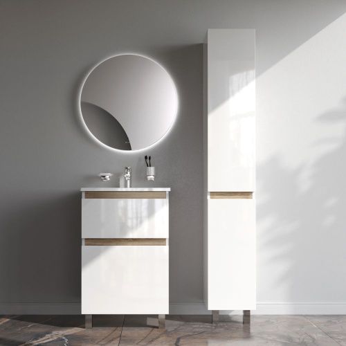 Тумба под раковину Am.Pm X-Joy M85AFSX0552WG 50х40 напольная цвет белый - фото 5