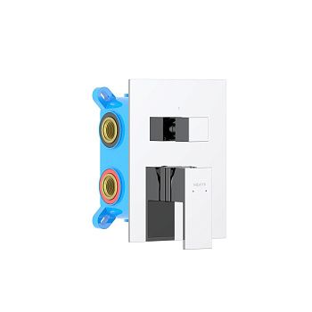 Смеситель для ванны Aquatek ЛИБРА AQ1647CR встраиваемый в стену хром