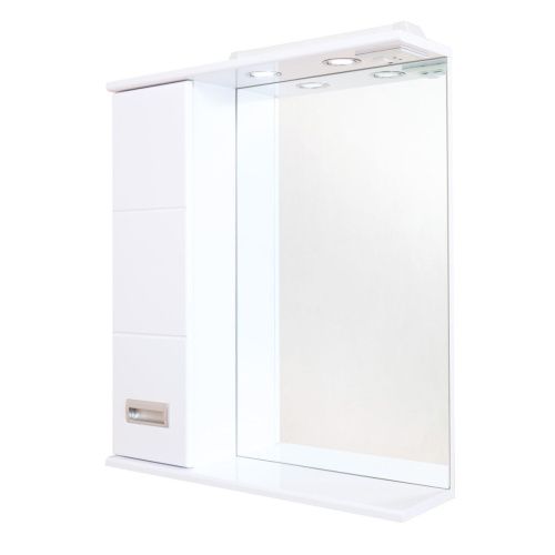 Зеркало-шкаф Onika Балтика 206701 70х70 подвесной цвет белый