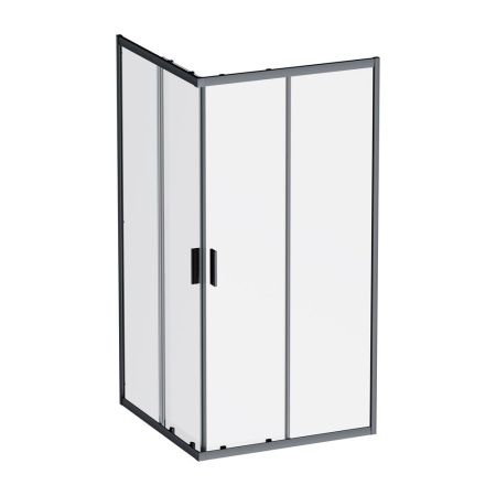 Душевой уголок Am.Pm Gem W90G-403-100100-BT 100х100 стекло прозрачное профиль черный без поддона