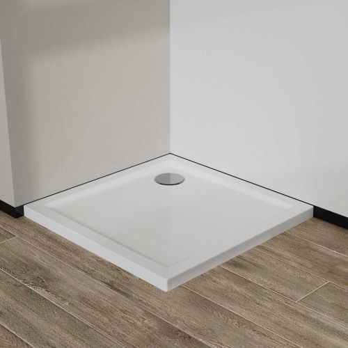 Душевой поддон акриловый Vincea H50 VST-5AS-9090 90х90 белый с каркасом