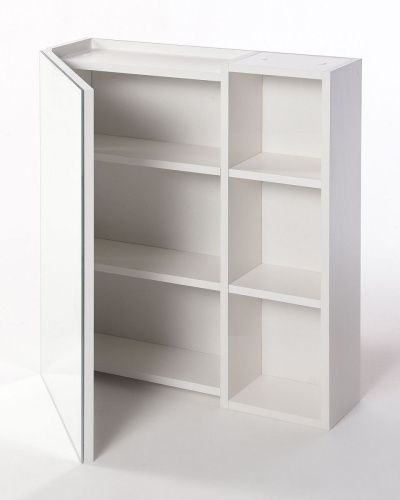 Зеркало-шкаф Orange Sistema ST-60ZSW 60х70 подвесной цвет белый - фото 4