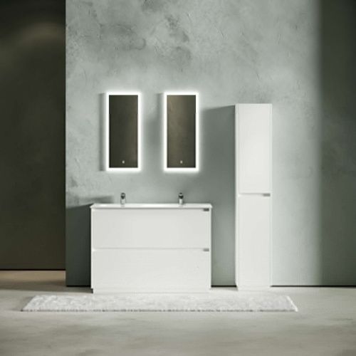 Тумба под раковину Sancos Libra Floor LB120F-2W 120х50 напольная цвет белый - фото 2