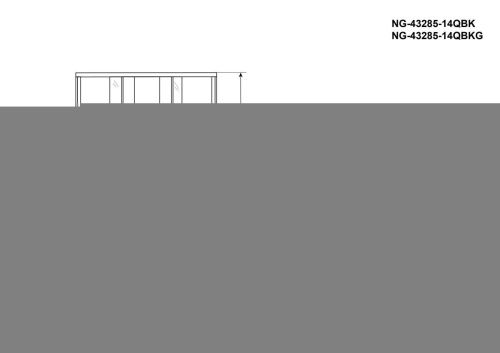 Душевая кабина Niagara Classic 432853QBKG 120х80 прямоугольная без крыши ориентация универсальная - фото 4