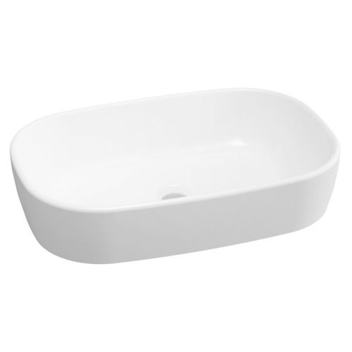 Раковина из сантехнического фарфора Lavinia Boho Bathroom Sink 33311002 50х40 накладная цвет белый без отверстий под смеситель - фото 3
