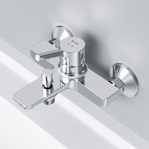 Смеситель для ванны и душа Am.Pm X-Joy S F85B10000 настенный хром - фото 4